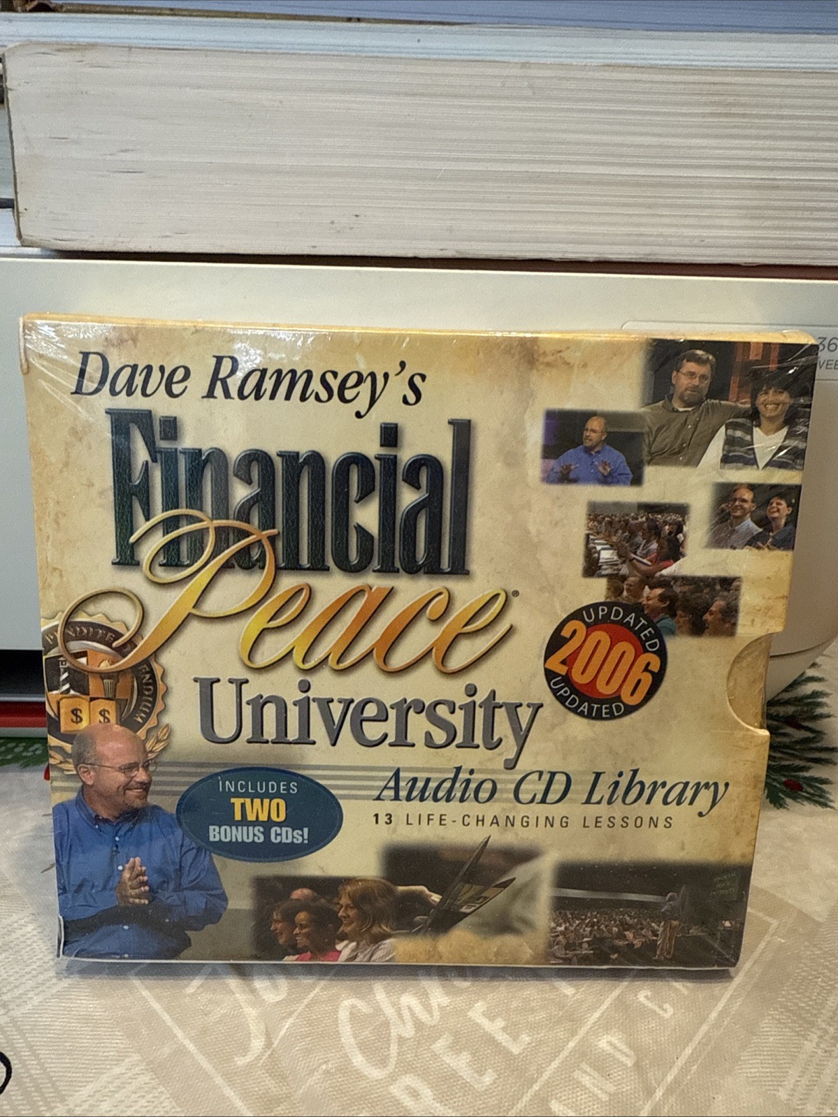 Dave Ramsey's Financial Peace University Audio CD Library 13 Lessons 3 Bonus CDs
