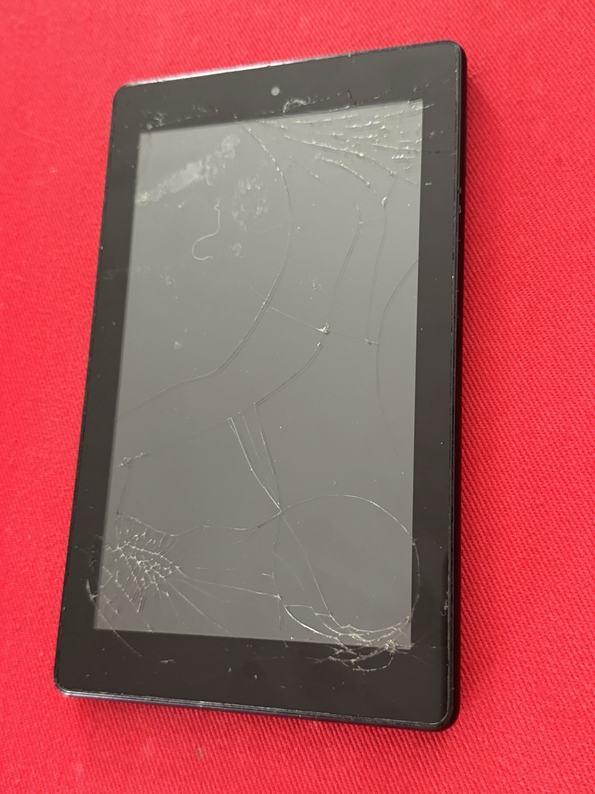 Amazon Fire Tablet – For Parts or Not Working – Cracked Screen – AS IS