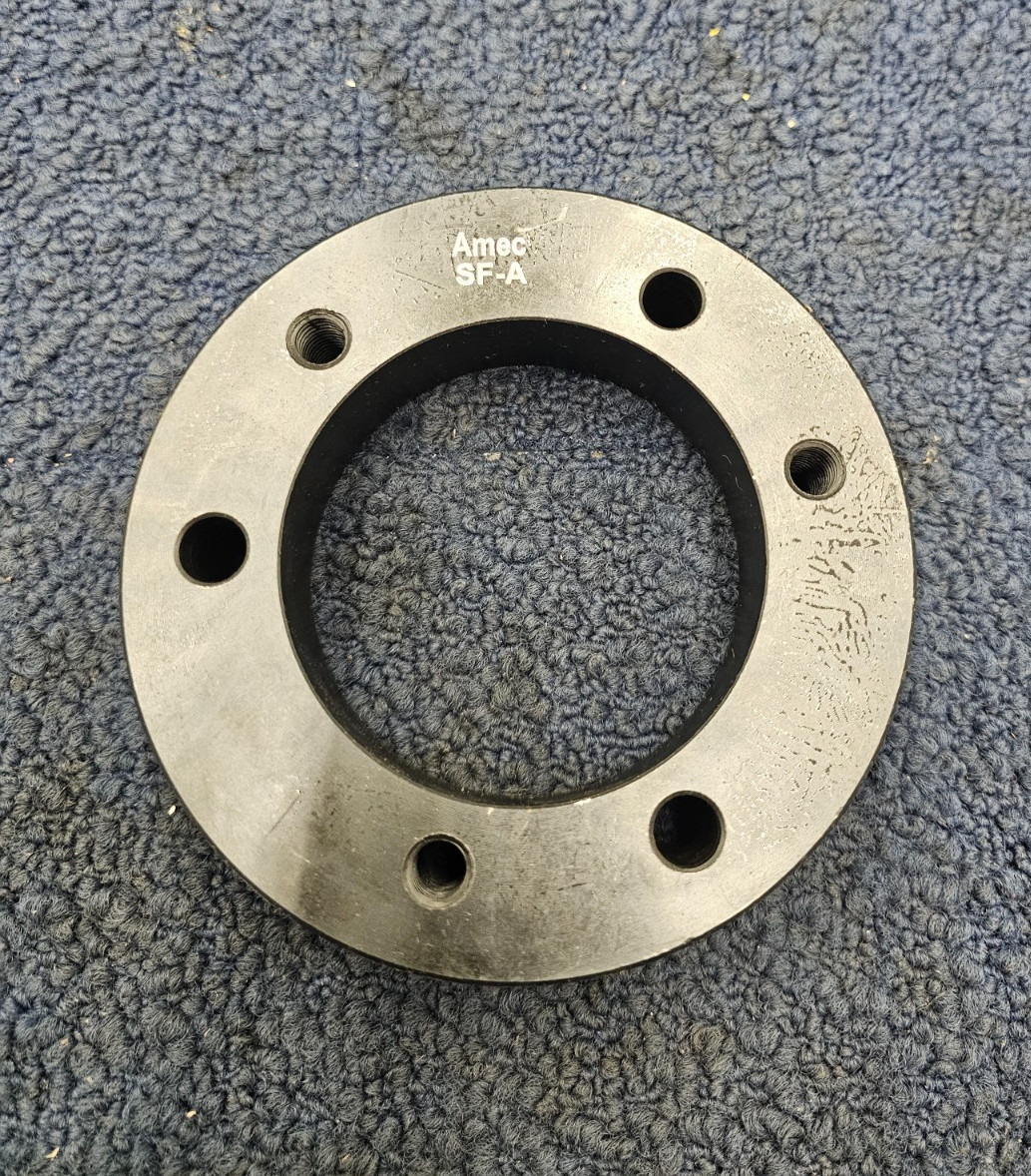 Amec SF-A Heavy Duty Hub Round 5" Outside Diameter x 3" Inner Diameter Black