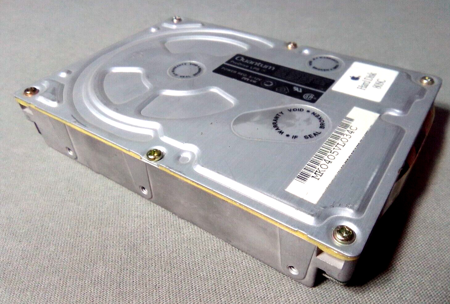 Quantum ProDrive LPS APPLE Hard Drive 80SC HDD 80MB SCSI Apple Parts or Repair