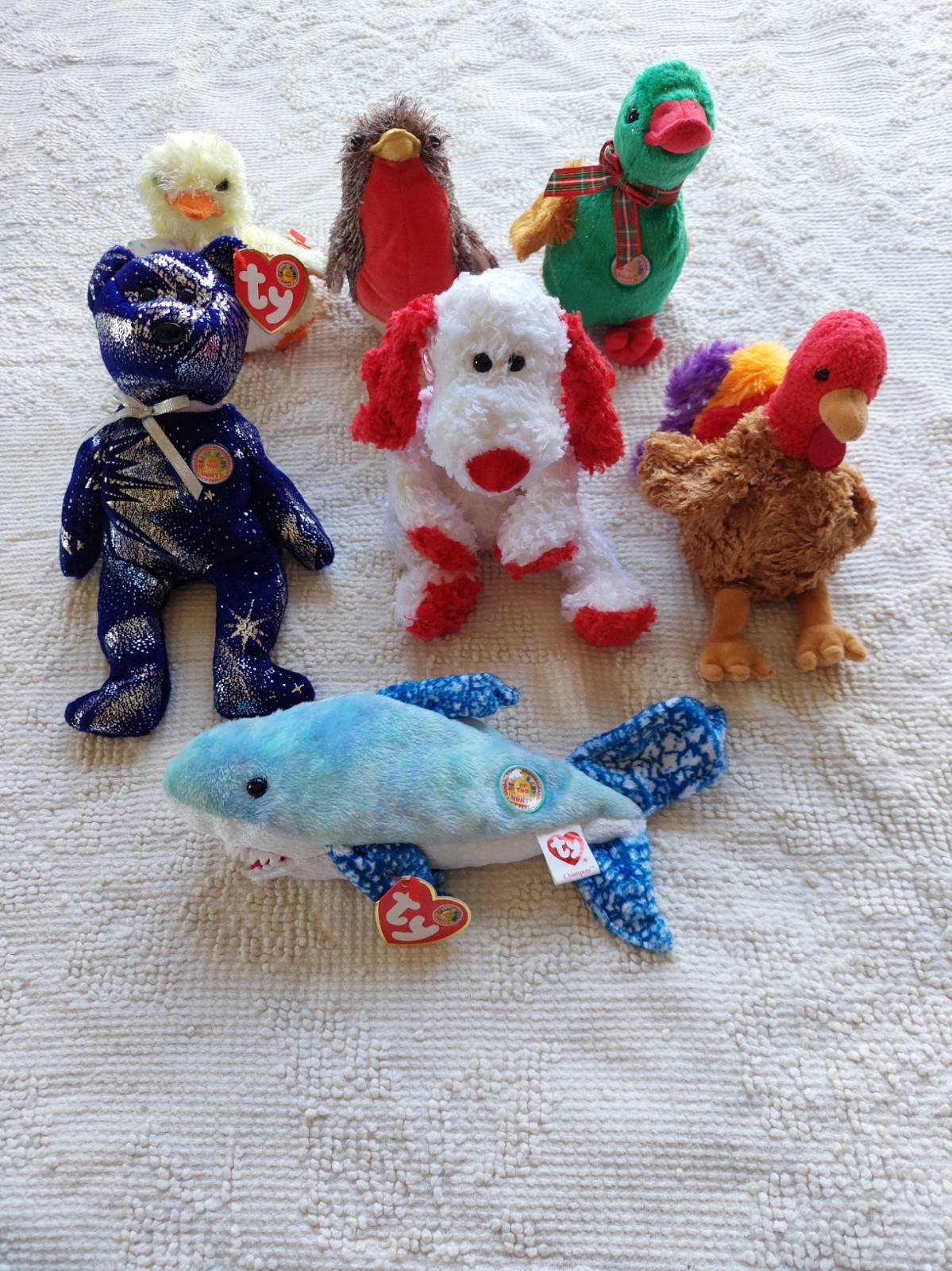 MIXED Vintage RETIRED TY BEANIE BABIE Of The Month **BBOTM** With TAGS LOT