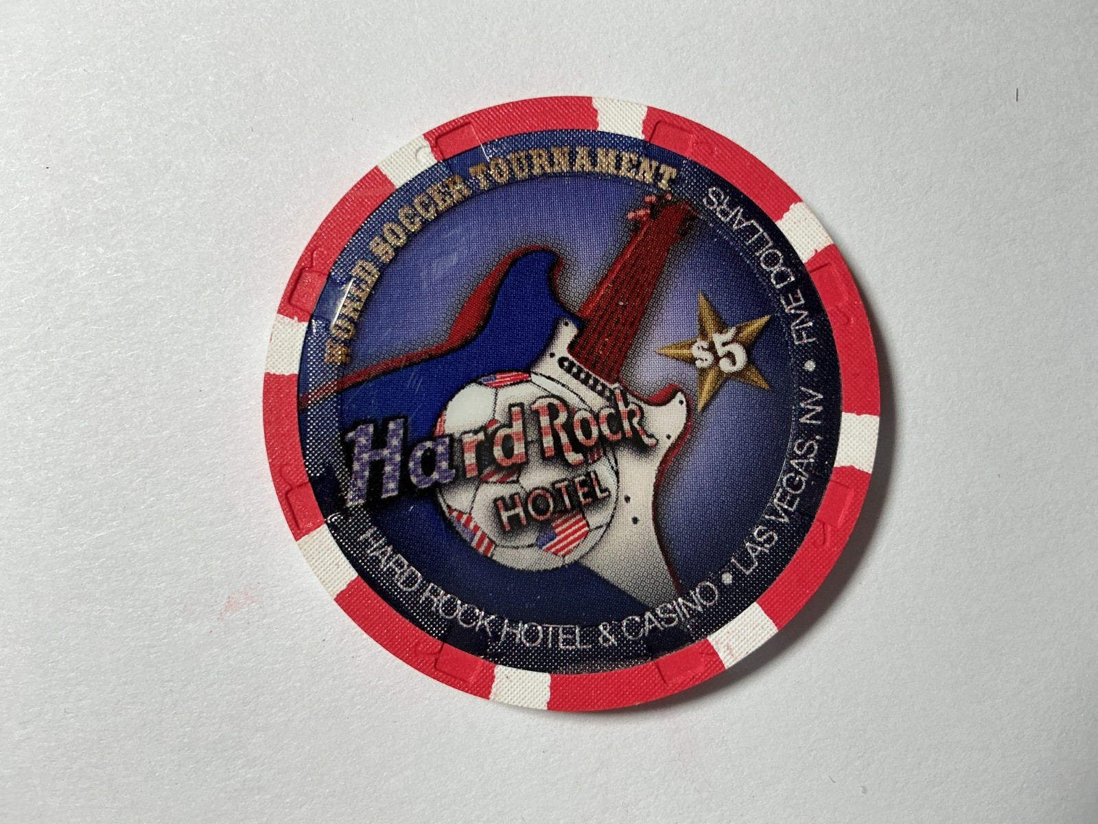 $5 Hard Rock, Las Vegas, NV - World Soccer Tournament