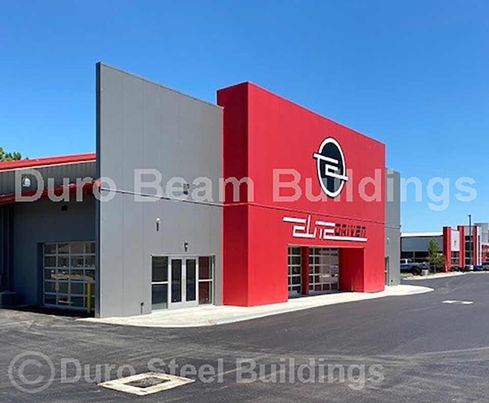 80x120x16 Steel Building Kit | Rigid Frame I-Beam | Commercial Grade I Duro Beam