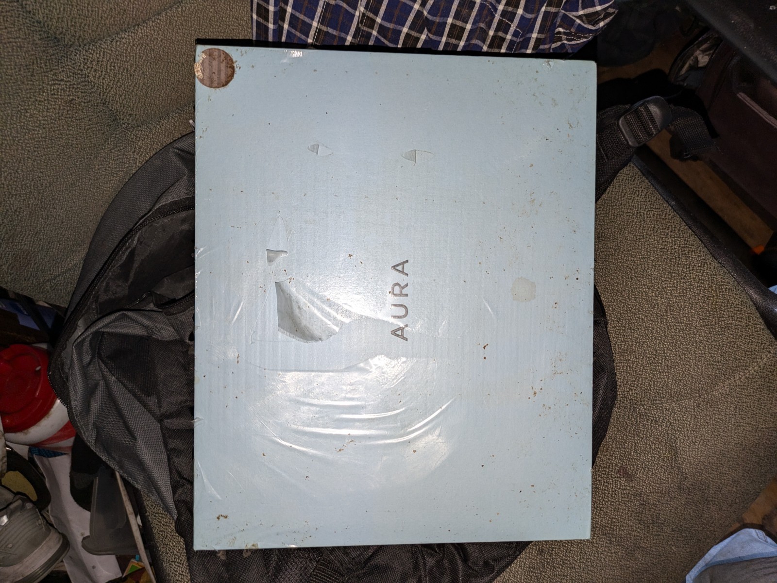 Aura Mason Graphite Digital Picture Frame 9.7" Hi-Res 1600x1200 Pixels