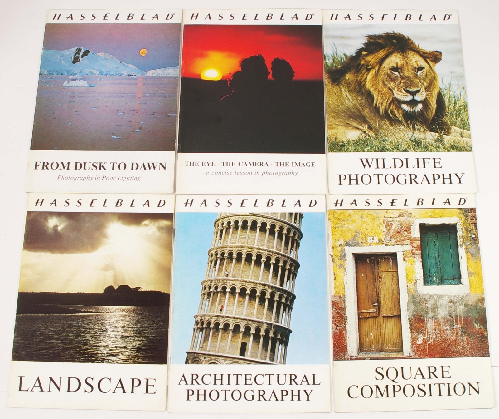 C14261~ HASSELBLAD 1970s – 18 Magazines/Booklets Photography Technique