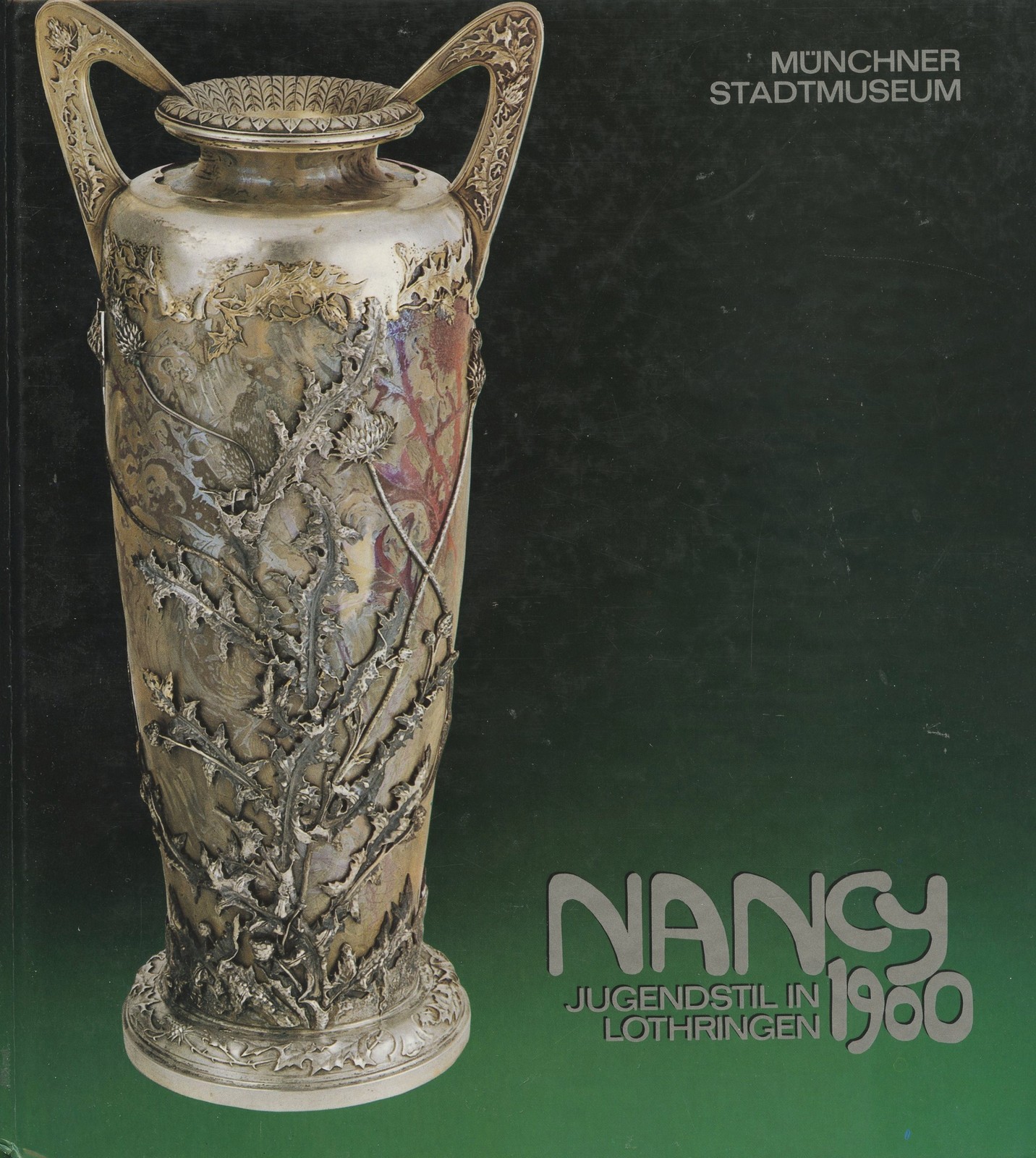 French Nancy Art Glass Pottery Furniture / Scarce Illustrated Book (German Text)