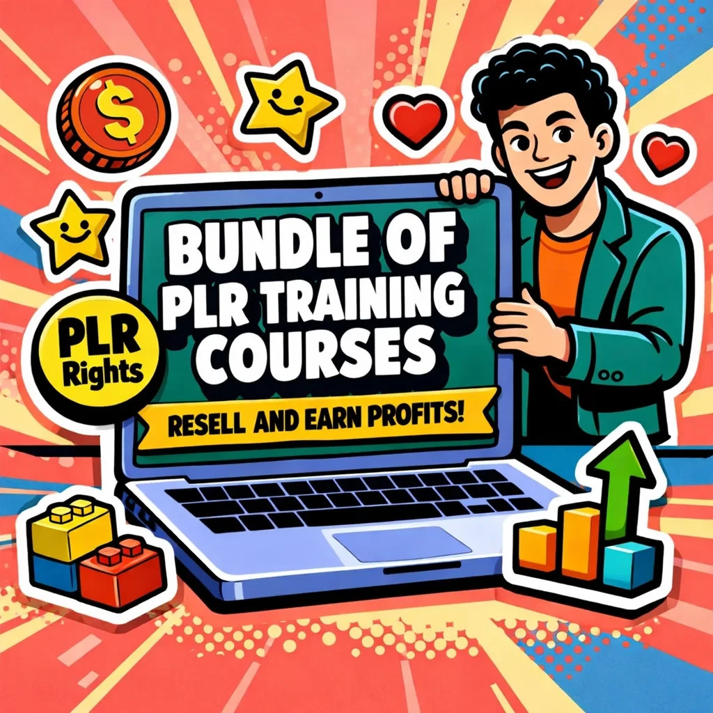 Bundle of PLR Training Courses - Resell and Earn Profits!