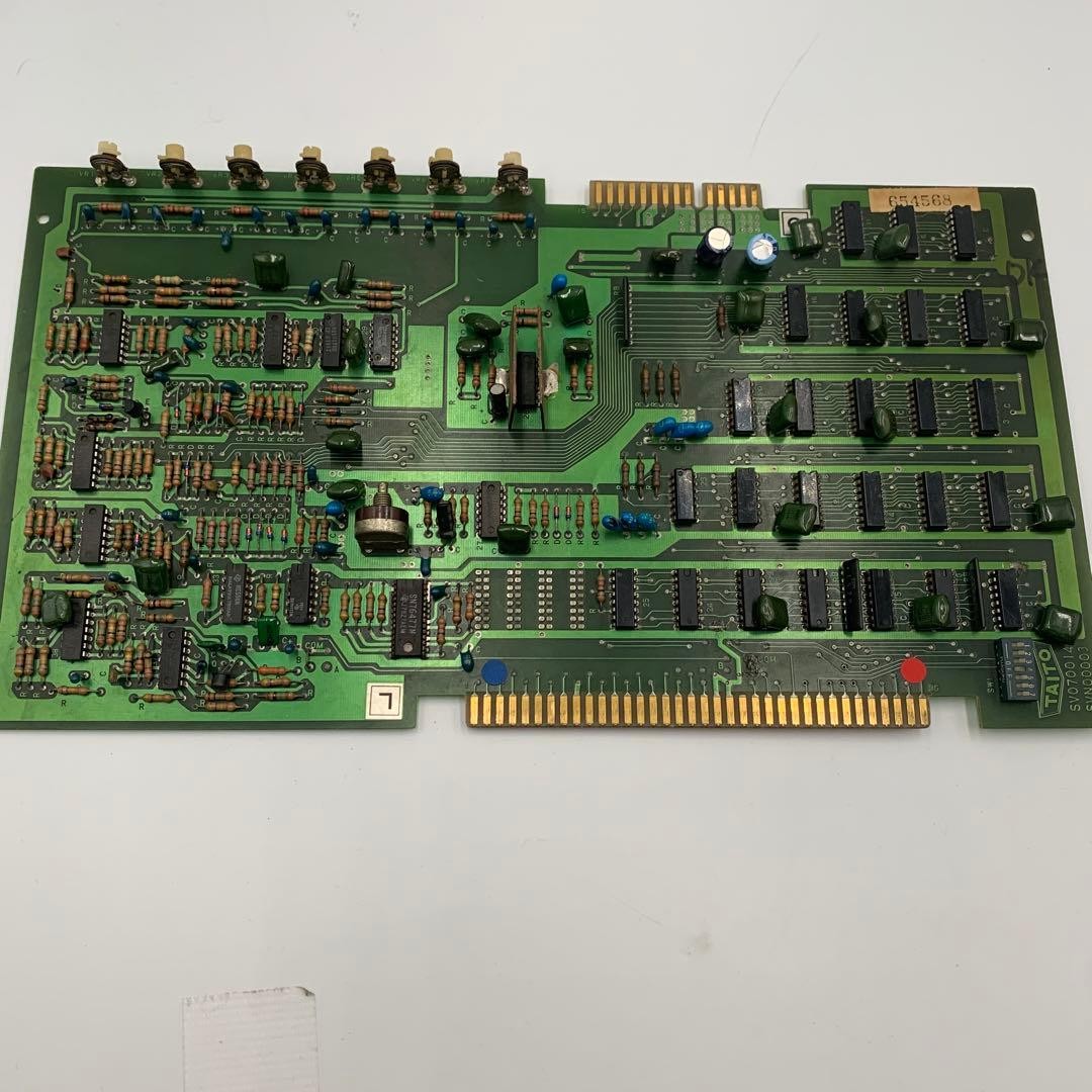 TAITO Arcade PCB SV070014 Retro Game Board SN76477N Chip Vintage Japan JP