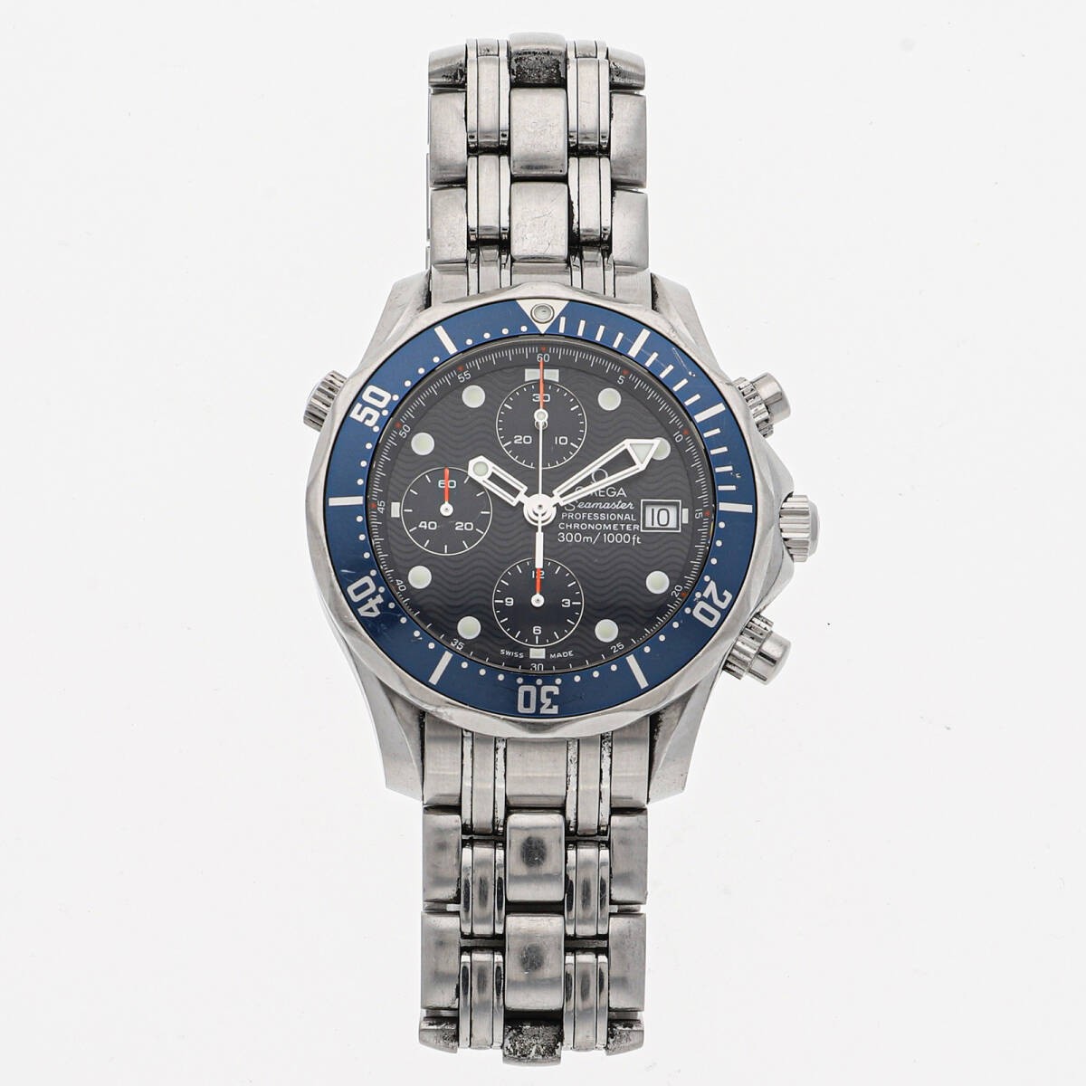 OMEGA Seamaster 2599.800 Blue Dial Stainless Steel Automatic Men's Watch Box