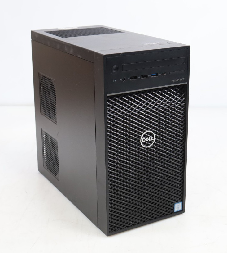 Dell Precision 3630 Tower Intel I7-8700 8GB DDR4 256GB SSD No COA OS