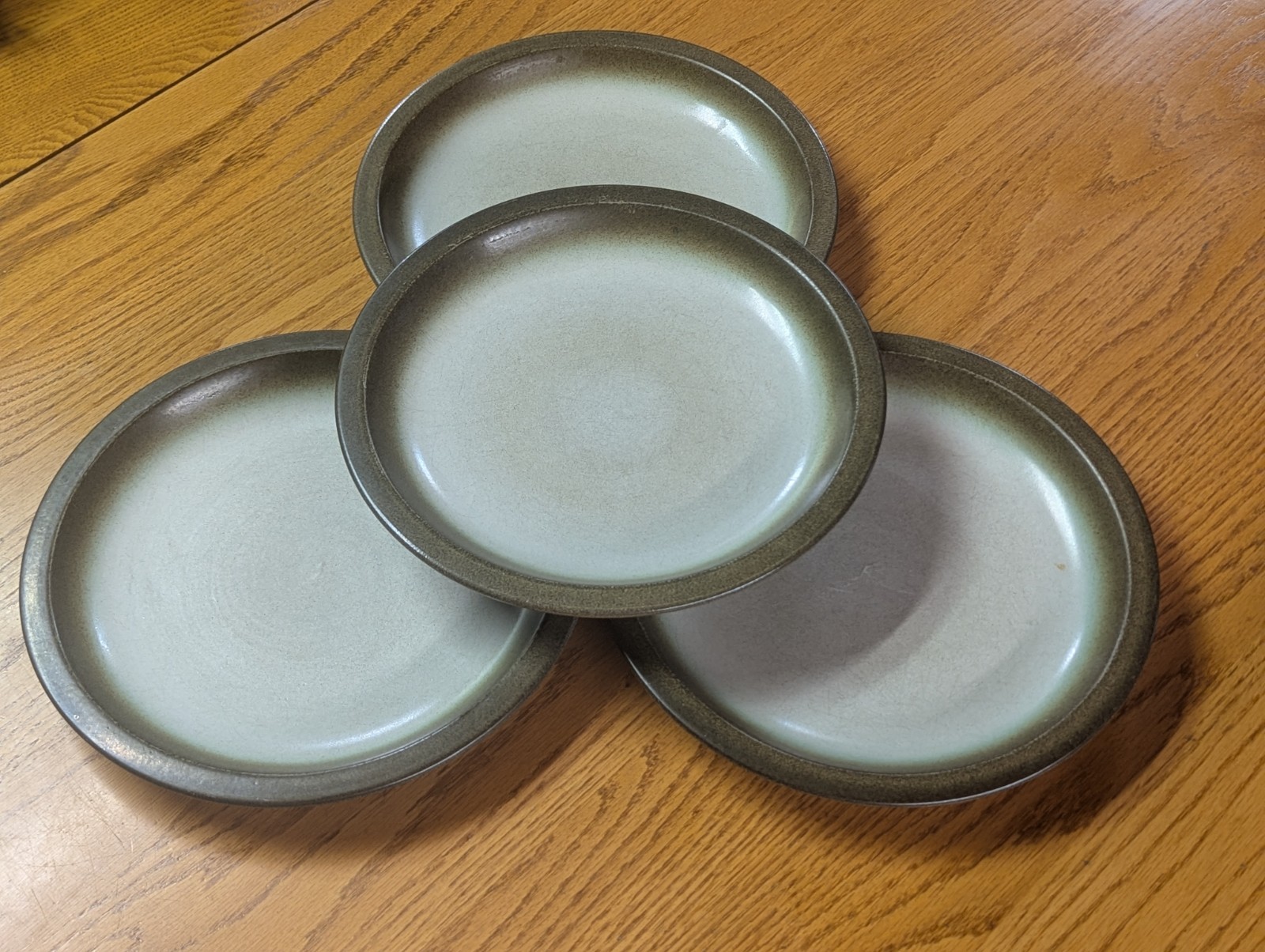 Heath Sea And Sand 11 1/4" Dinner Plates Deep Dish Set Of 4