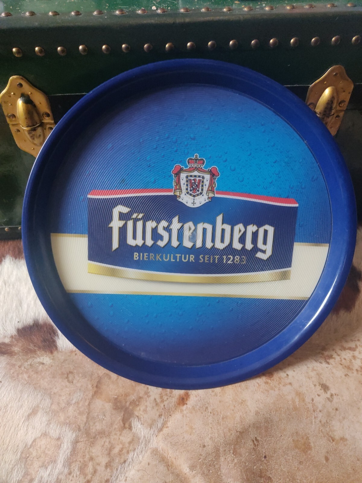 Furstenberg Beer Advertising Tray In Plastic
