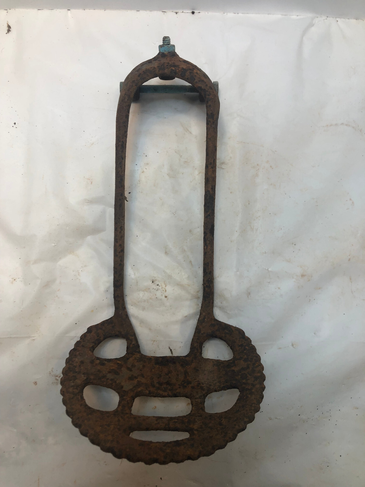 Vintage Water Bowl Arm Paddles - Cattle Livestock - Unbranded