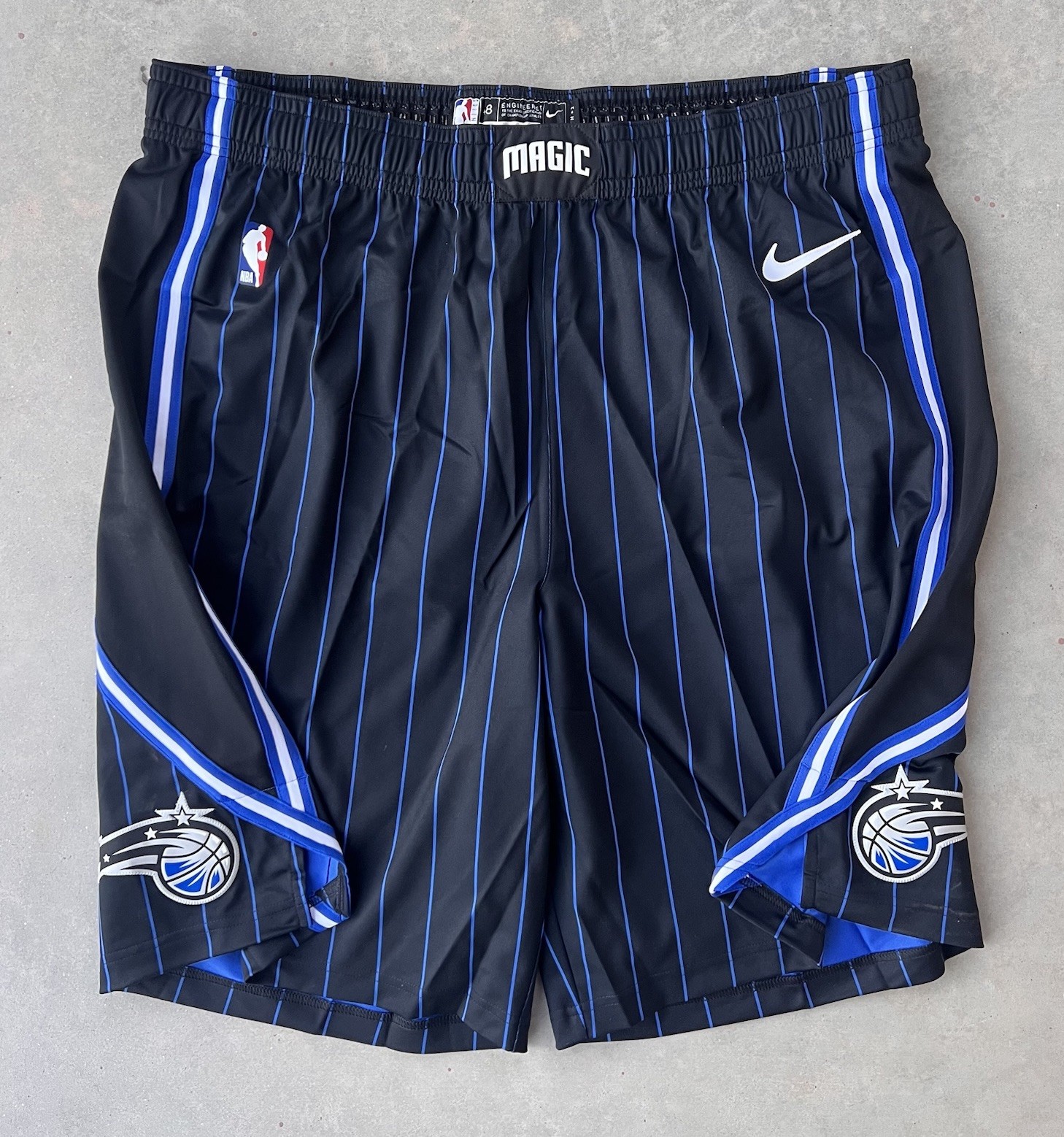 Orlando Magic Shorts SZ 48 3XL Black ICON Team Issued NIKE NBA Pro Cut Authentic