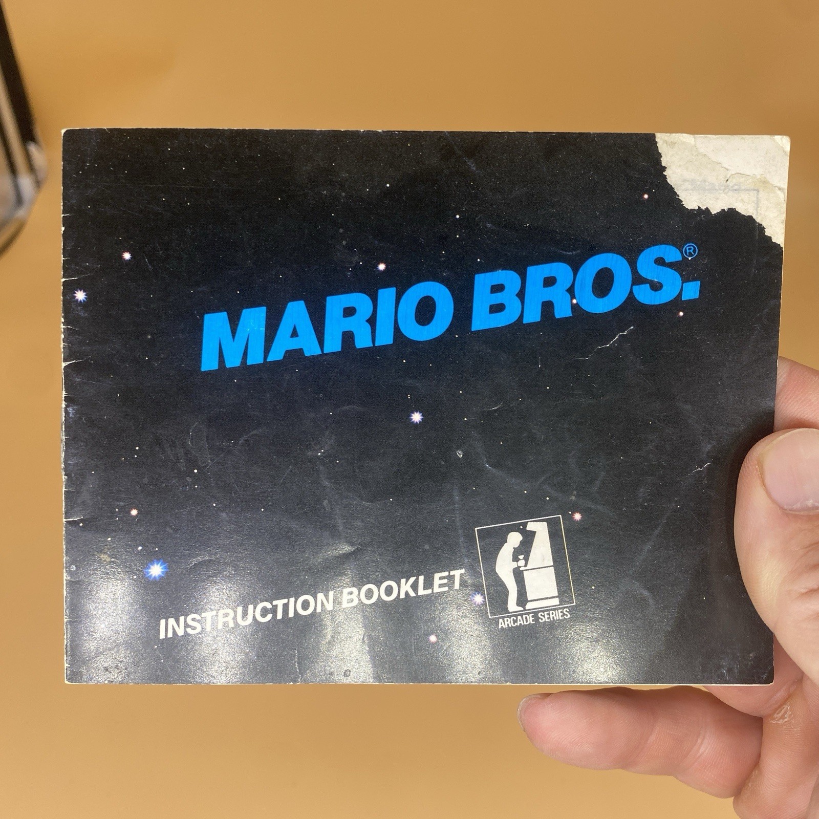 Mario Bros. Arcade Classics Series Original Nintendo NES Game Manual