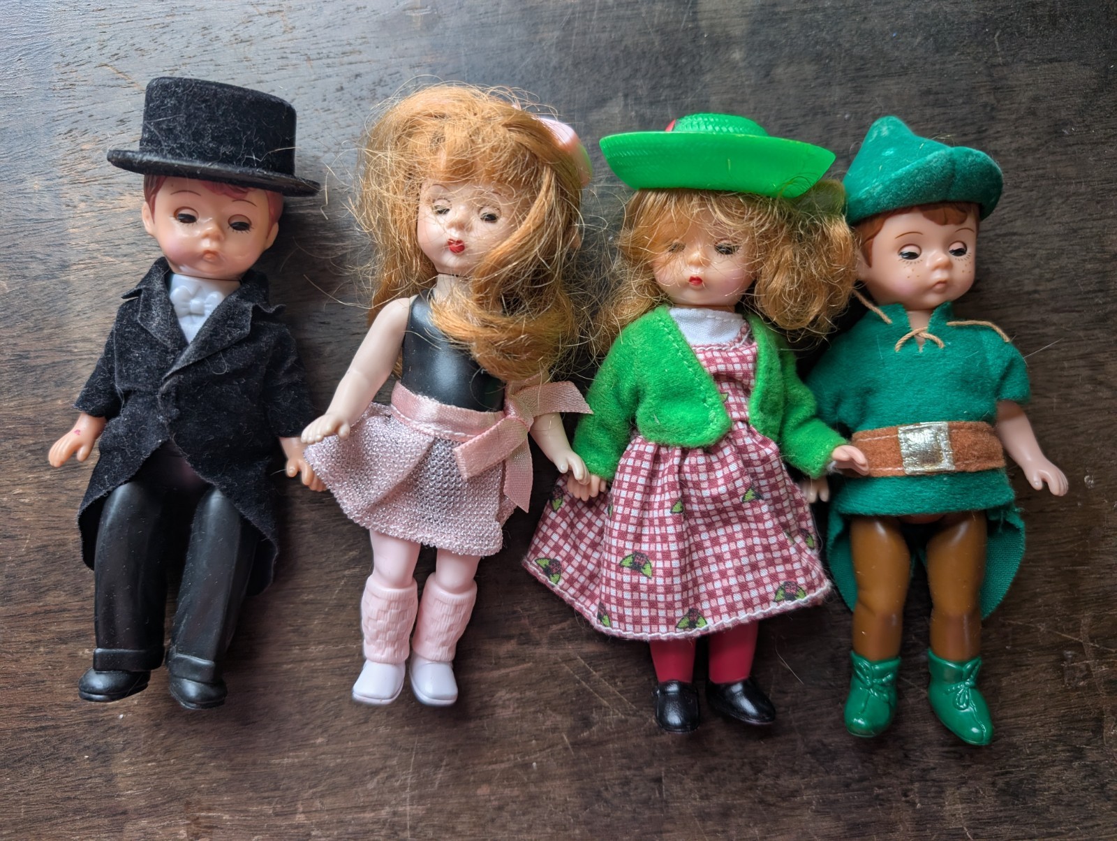 Madame Alexander McDonalds Happy Meal Toys Set of 4 Dolls