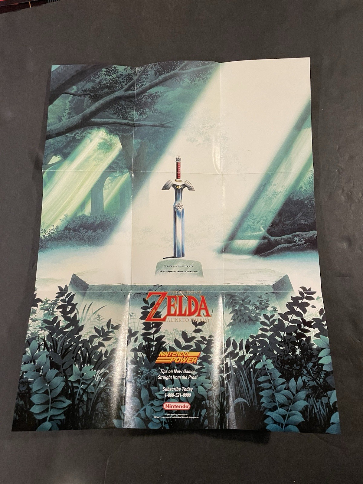 zelda a link to the past snes Poster Insert only