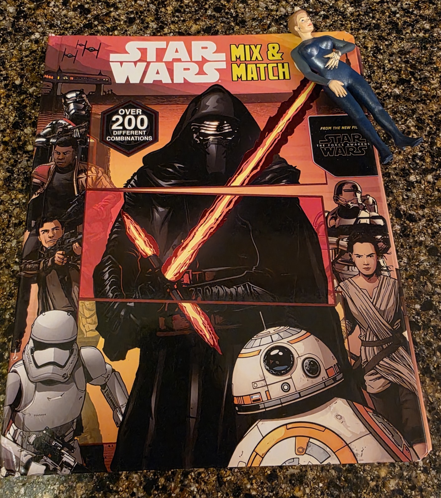 Star Wars Mix & Match Hardcover Science Fiction Book Over 200 Combinations