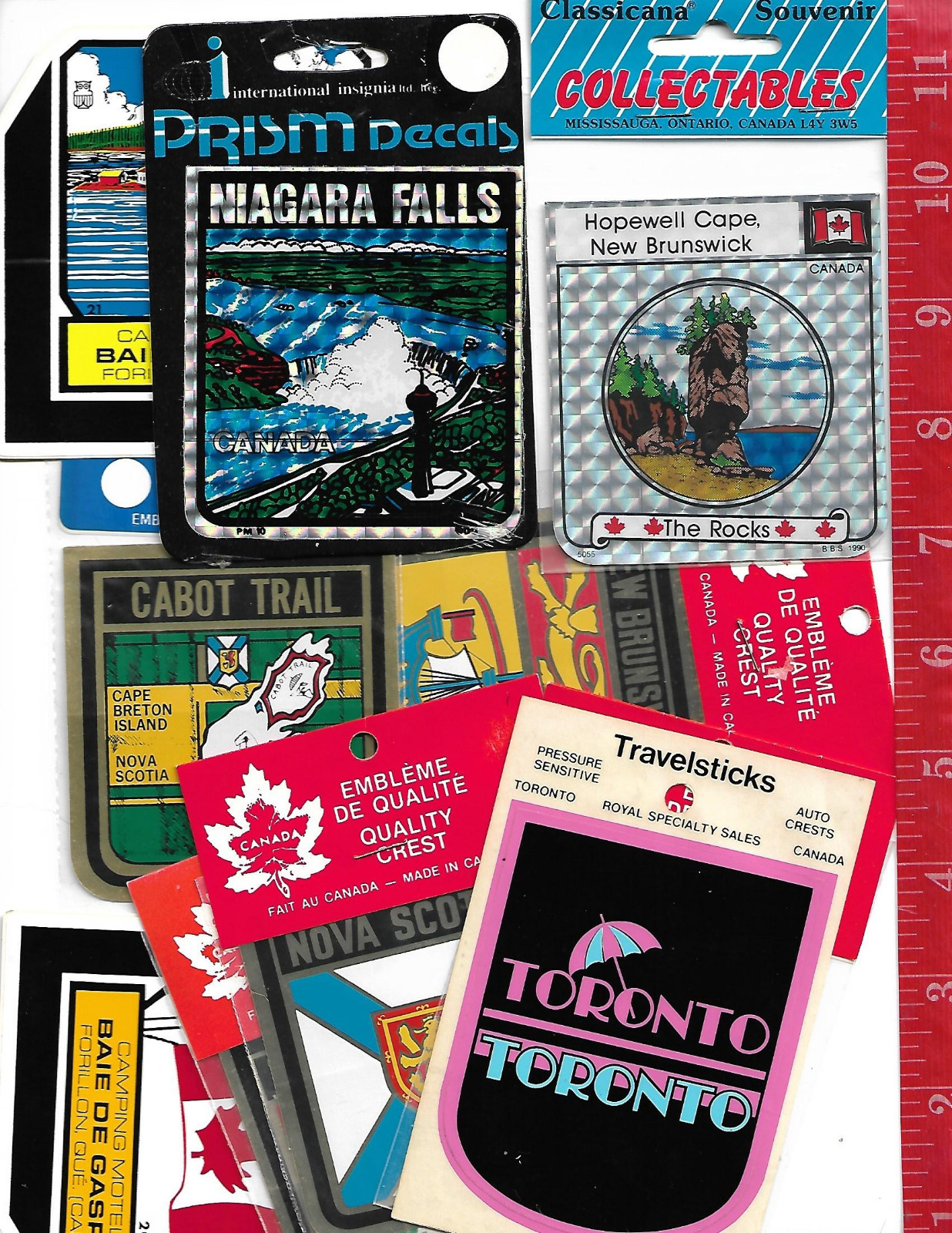 10 peel and stick stickers stickers miscellaneous Canada 