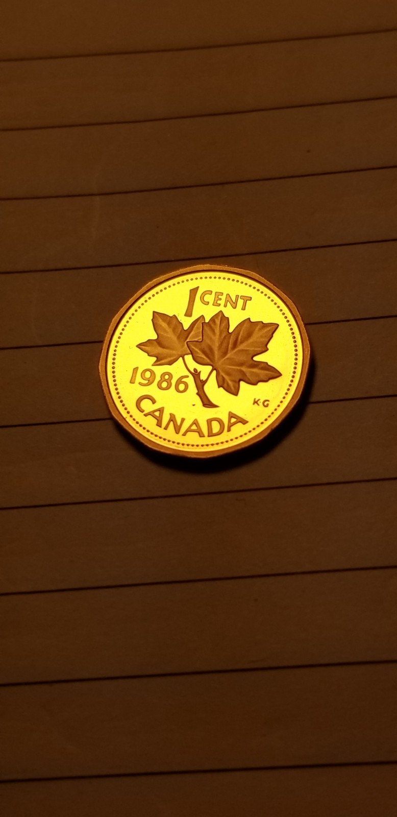 1986 Canada Small Cent Mint Grade Beauty Idab1.