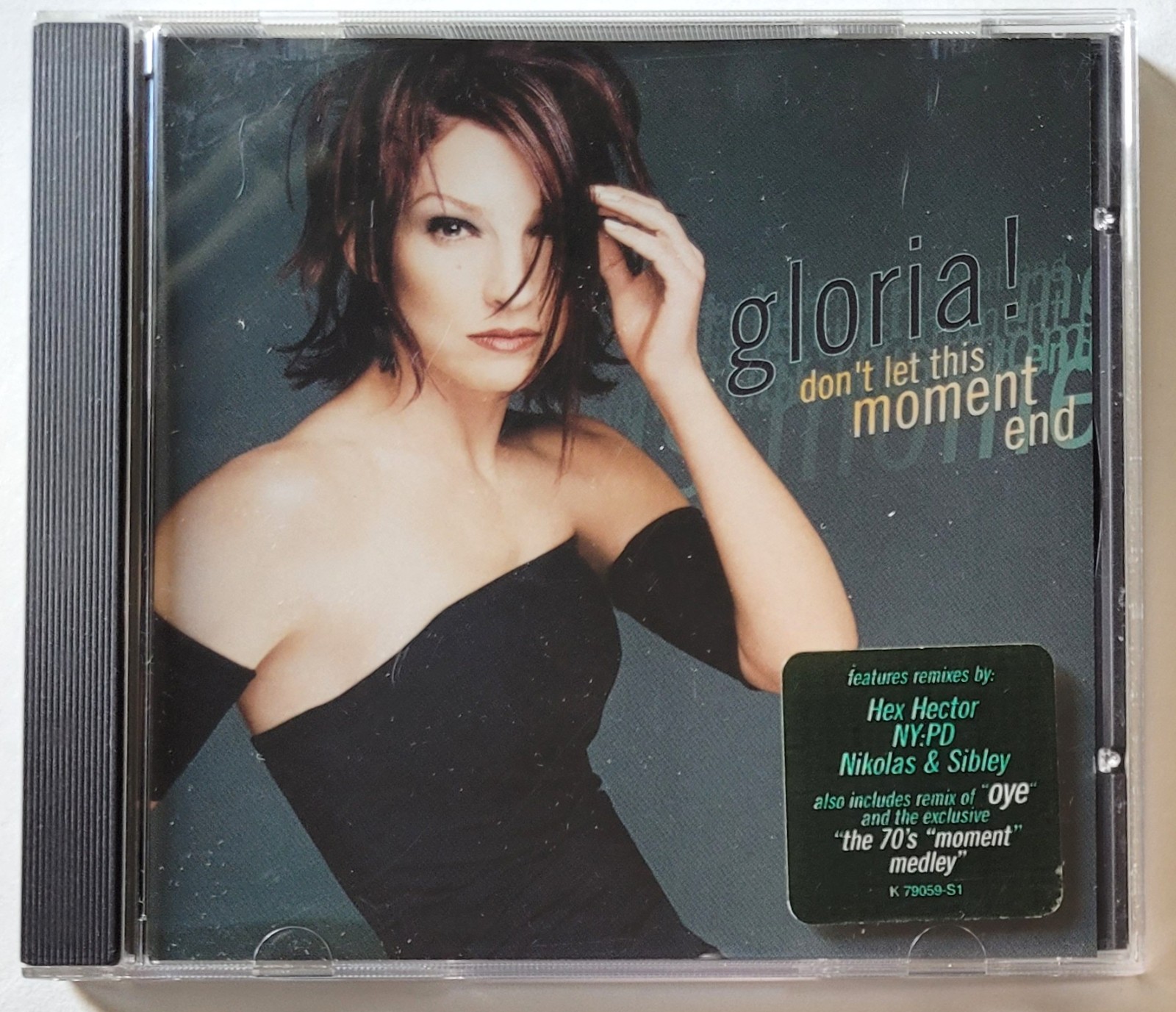Gloria Estefan – Don’t Let This Moment End, 1998 CD Single