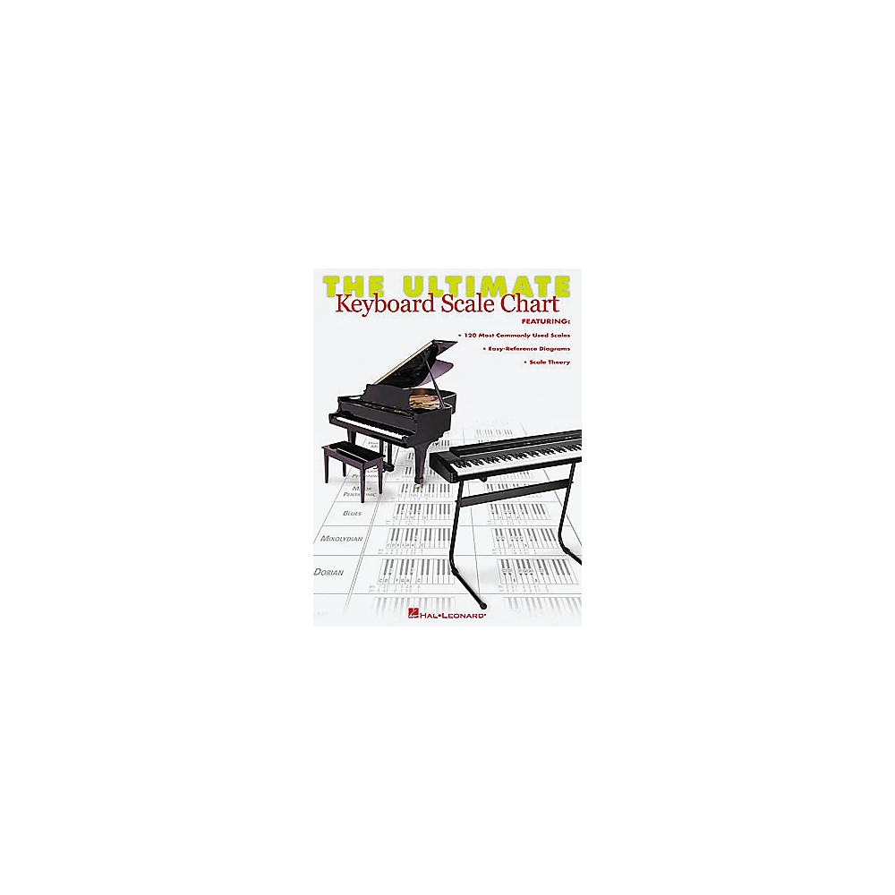 Hal Leonard The Ultimate Keyboard Scale Chart Book