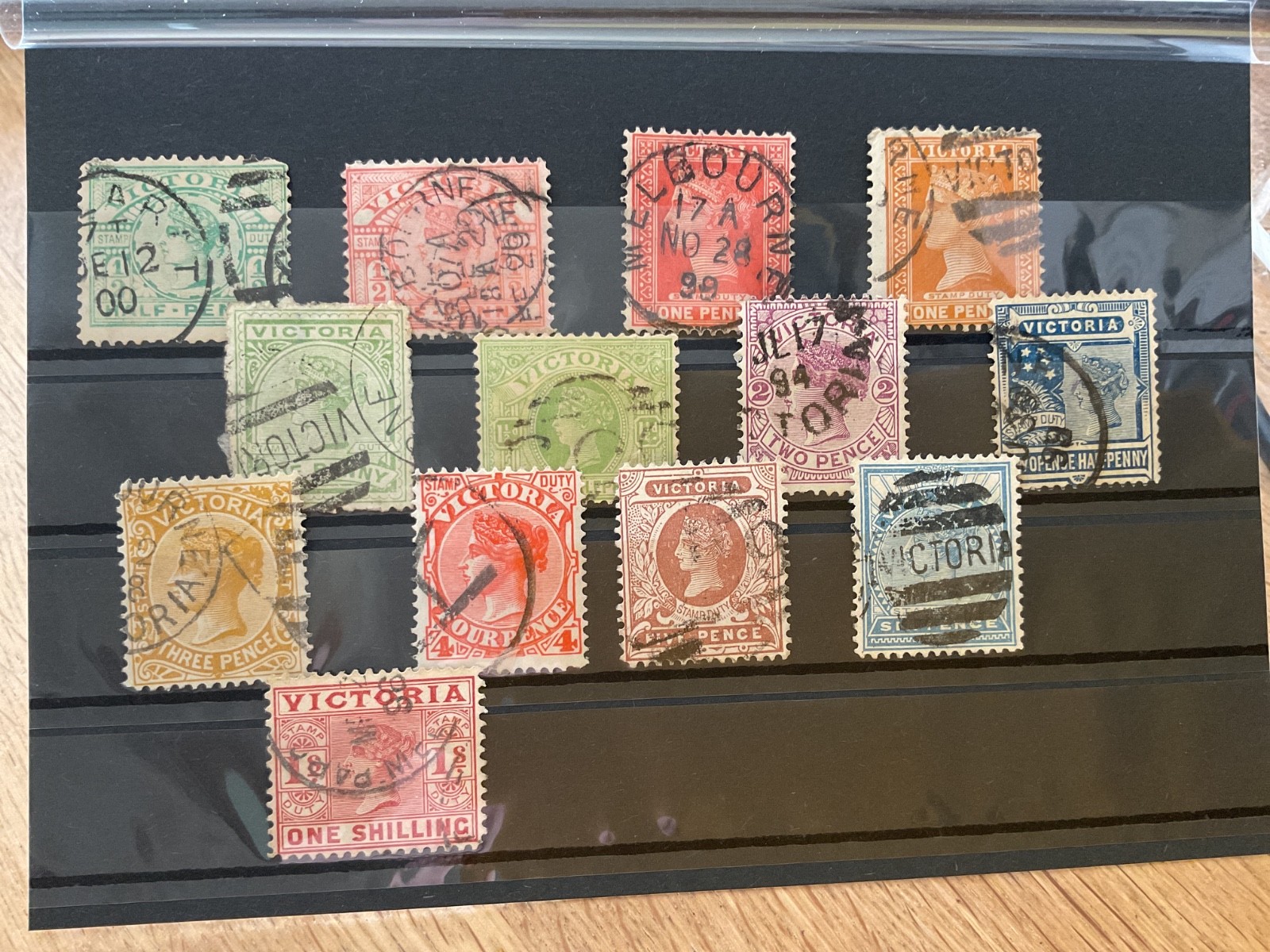 Australia Victoria 1885 - 1900   used stamps   B3547