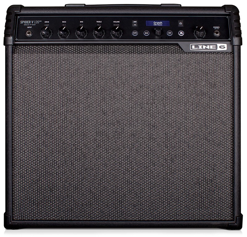 Line 6 Spider V 120 MkII 120 Watt Guitar Modeling Amplifier - Black