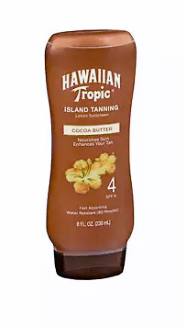 Hawaiian Tropic Dark Tanning Lotion With Spf 4 8 oz By Hawaiian Tropic