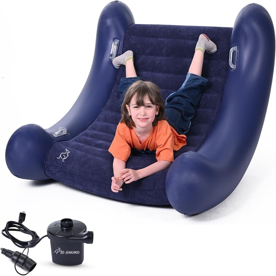 AIR Cloud Rocker | Sensory Chair for Kids Blue Large