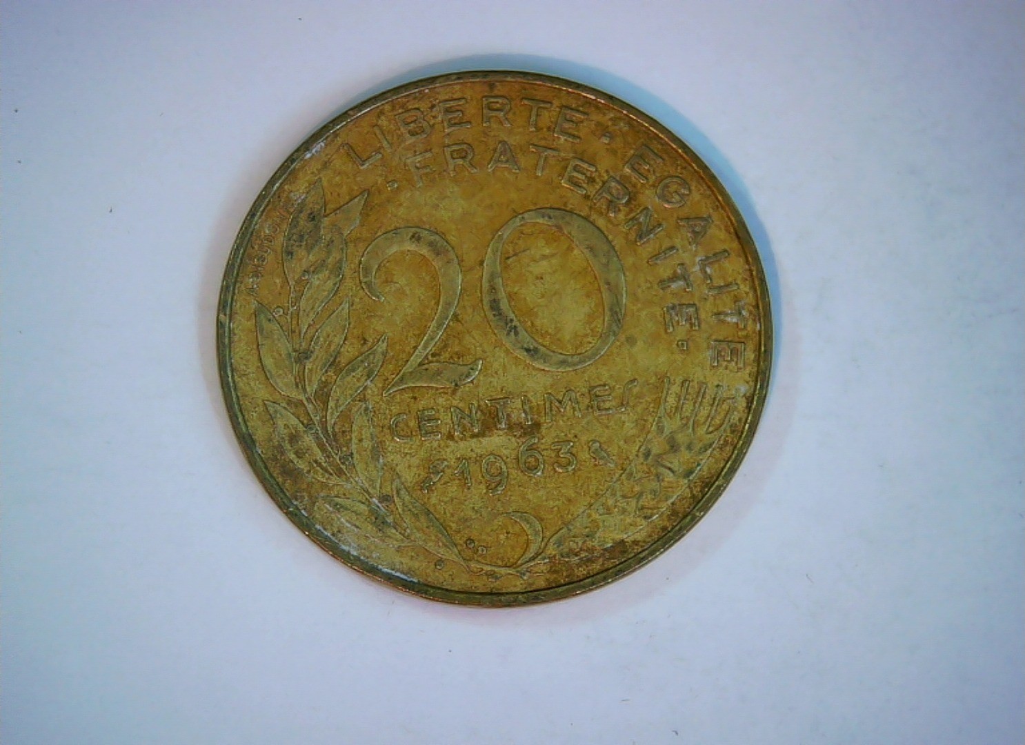 France 1963 20 Centimes Marianne (French Republic) 20 Centimes Coin