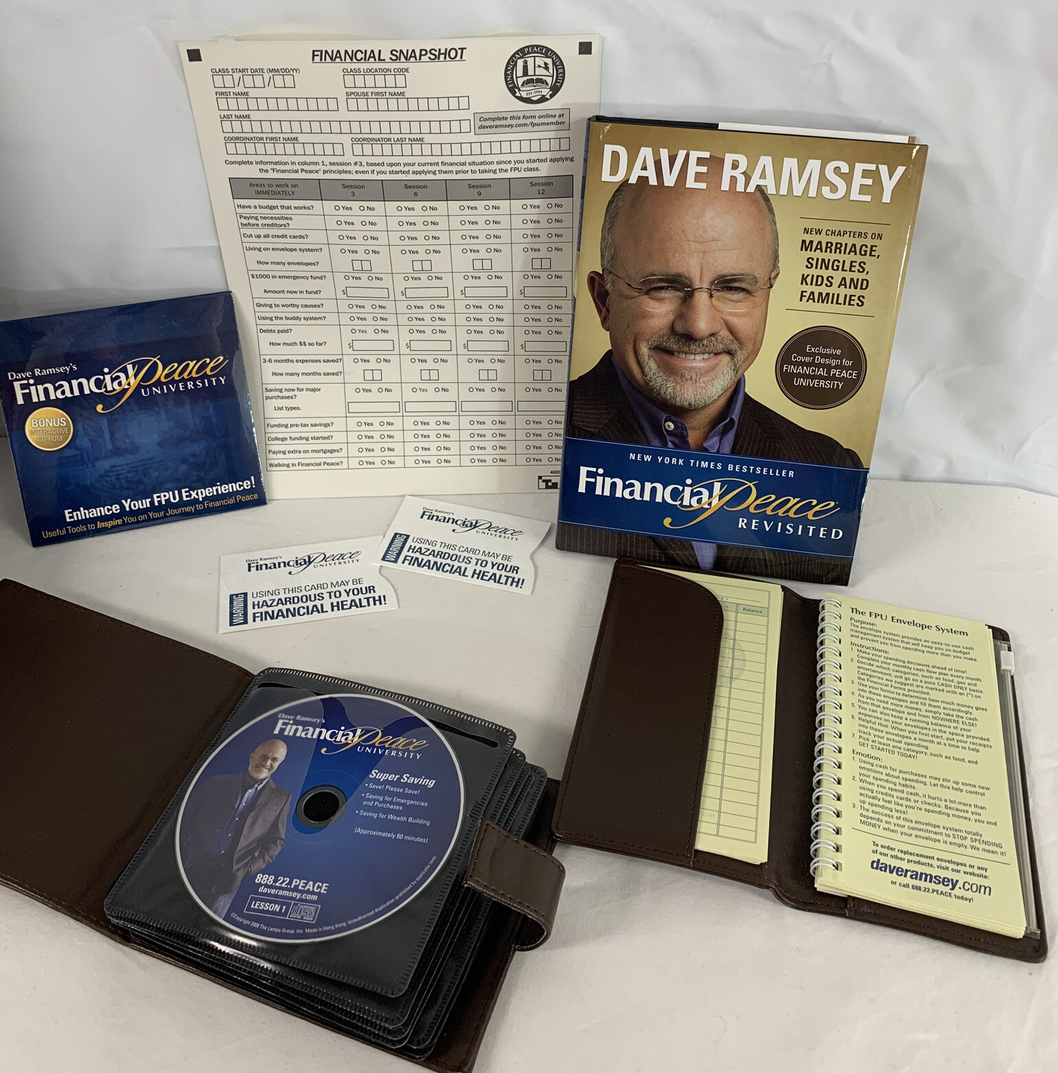Dave Ramseys Financial Peace University Membership Kit Course Box Set (USED)
