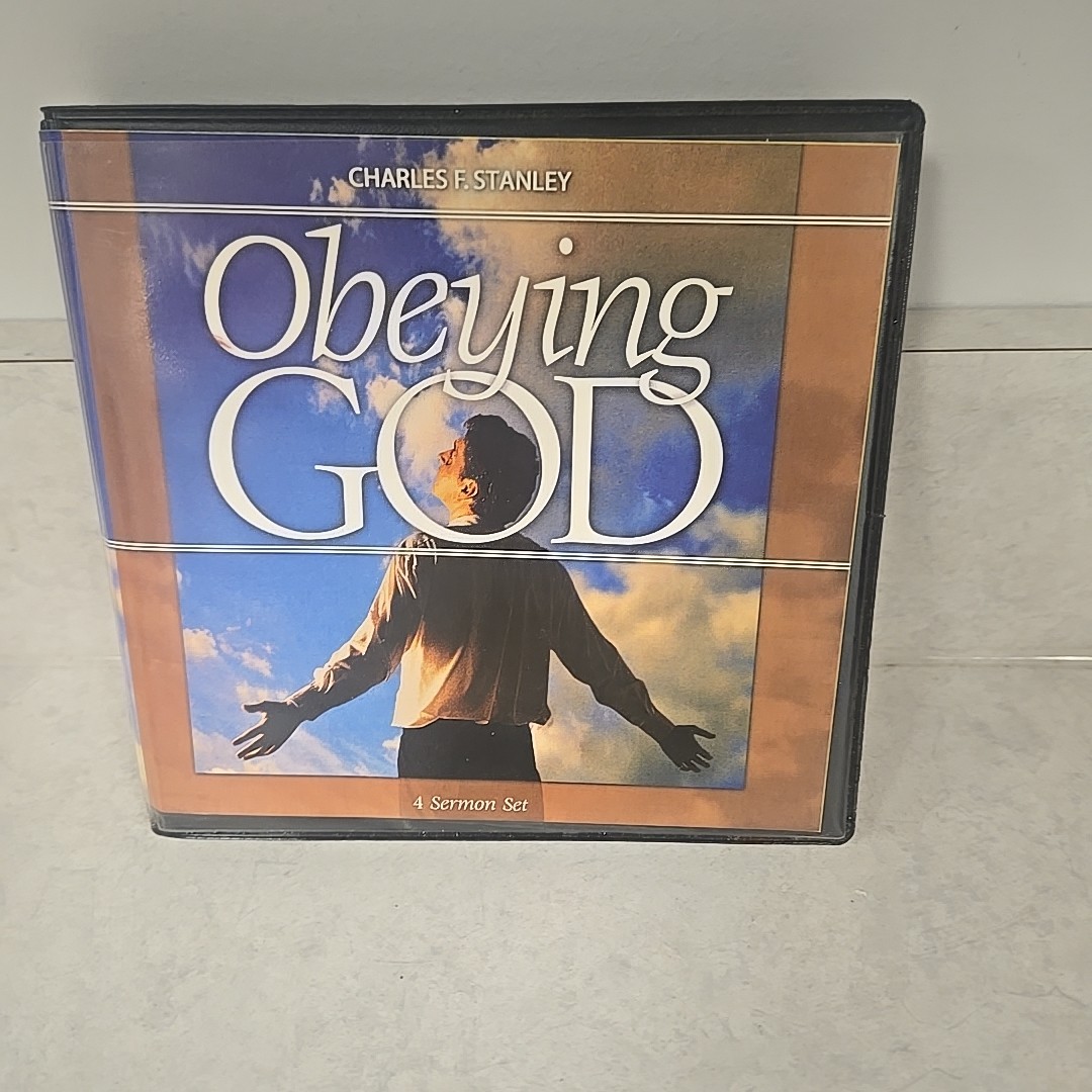 Obeying God 4 Cd Sermon Set By Charles F Stanley