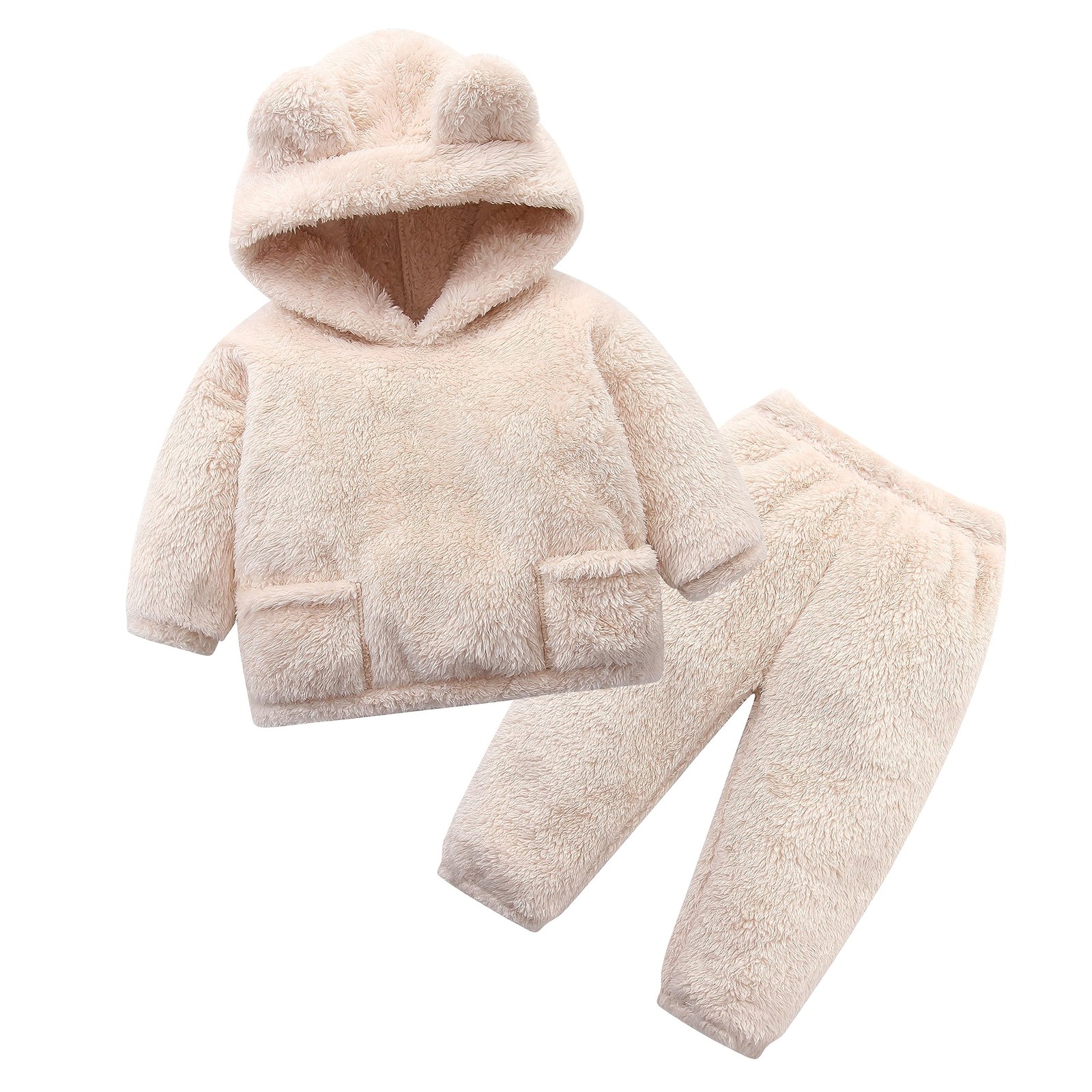 Fleece Unisex Baby Outfit Toddle Winter Windproof Suit Baby Gift for Thanksgi...
