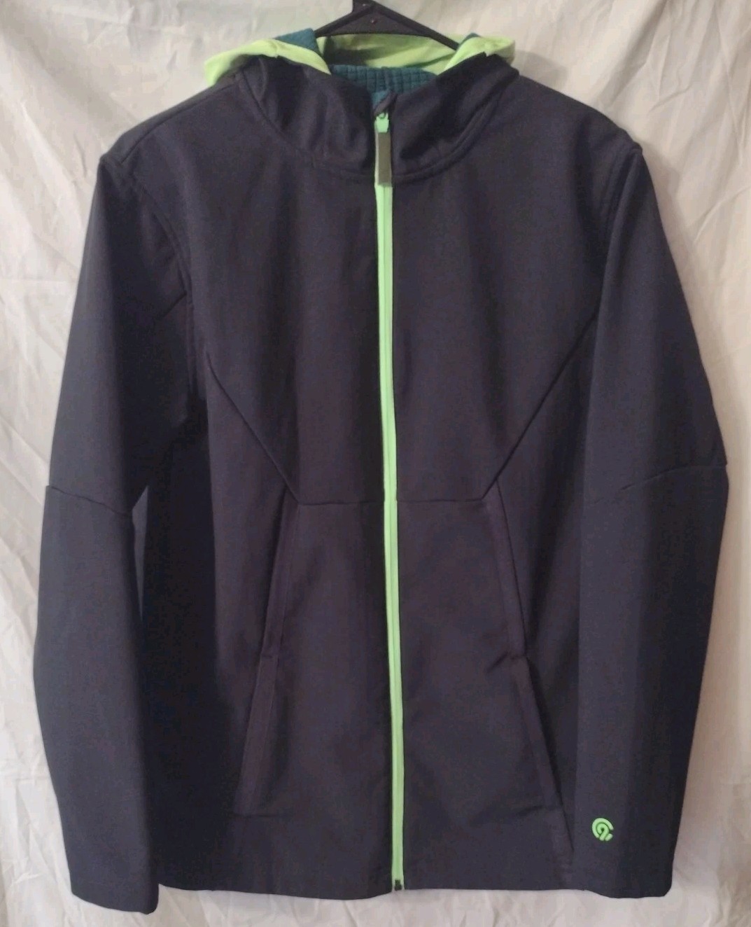 Champion C9 Boys Jacket size XL (16-18) Hoodie Fleece Lined Venture Dry Coat 