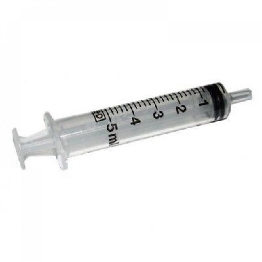 BD Oral Medication Syringe Polypropylene Bulk Pack Oral Tip No Safety 5 mL 