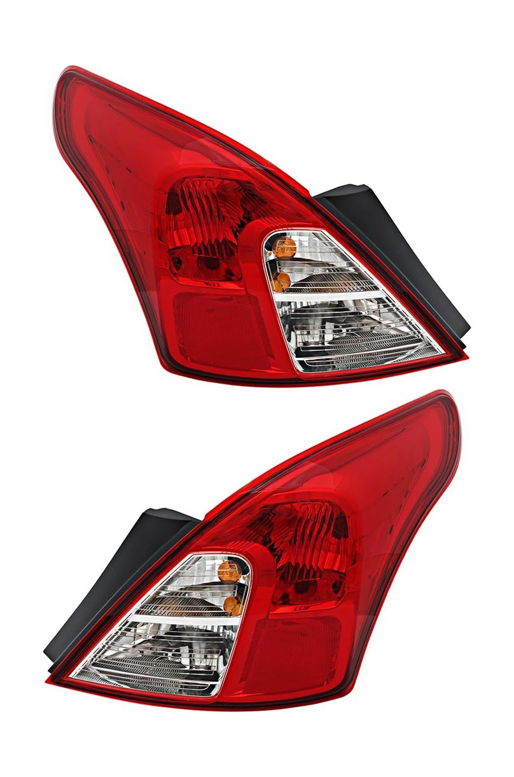 Compatible with Nissan Versa Sedan Tail Lights Lamps Set 2012 2013 2014 2015 ...