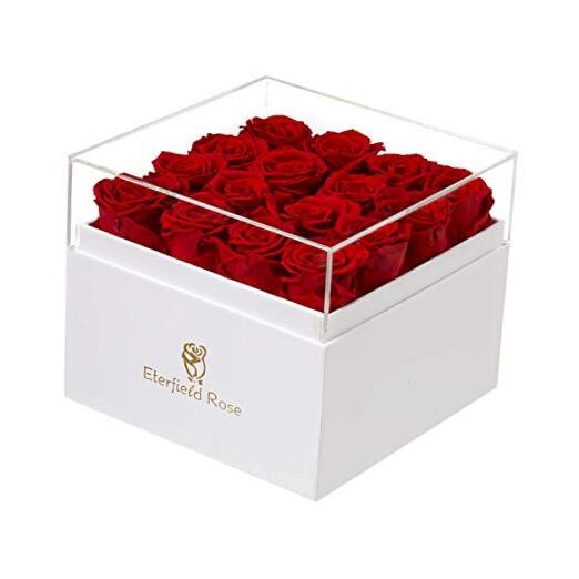  Preserved Roses That Last a Year Eternal Rose in a Box Real Rose Without Red