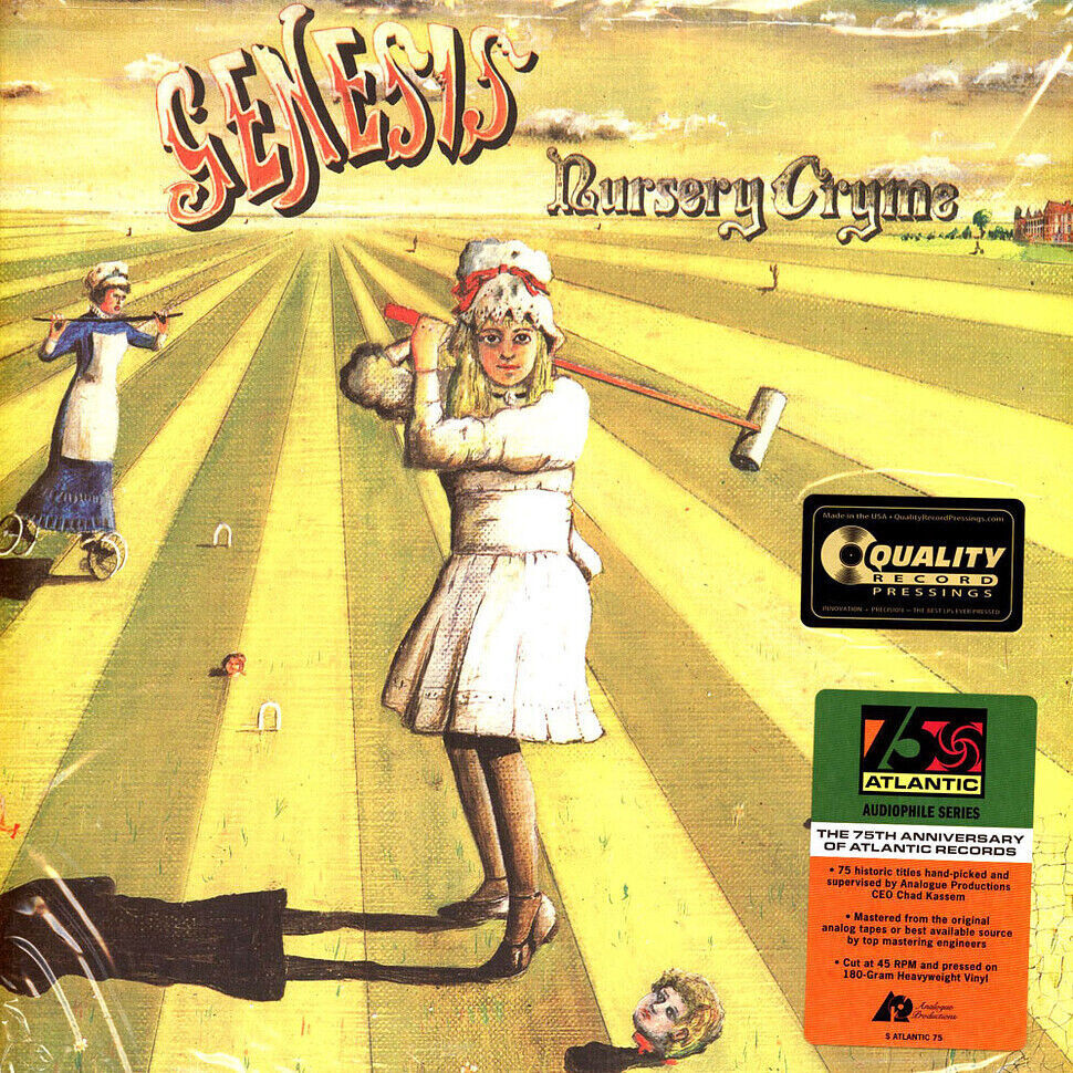 Genesis : Nursery Cryme 2 LP, 180 Grammes Vinyle, Analogue Productions
