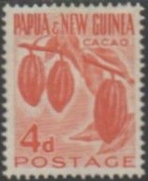 Papua New Guinea 1958 SG18 4d Cacao Plant MNH