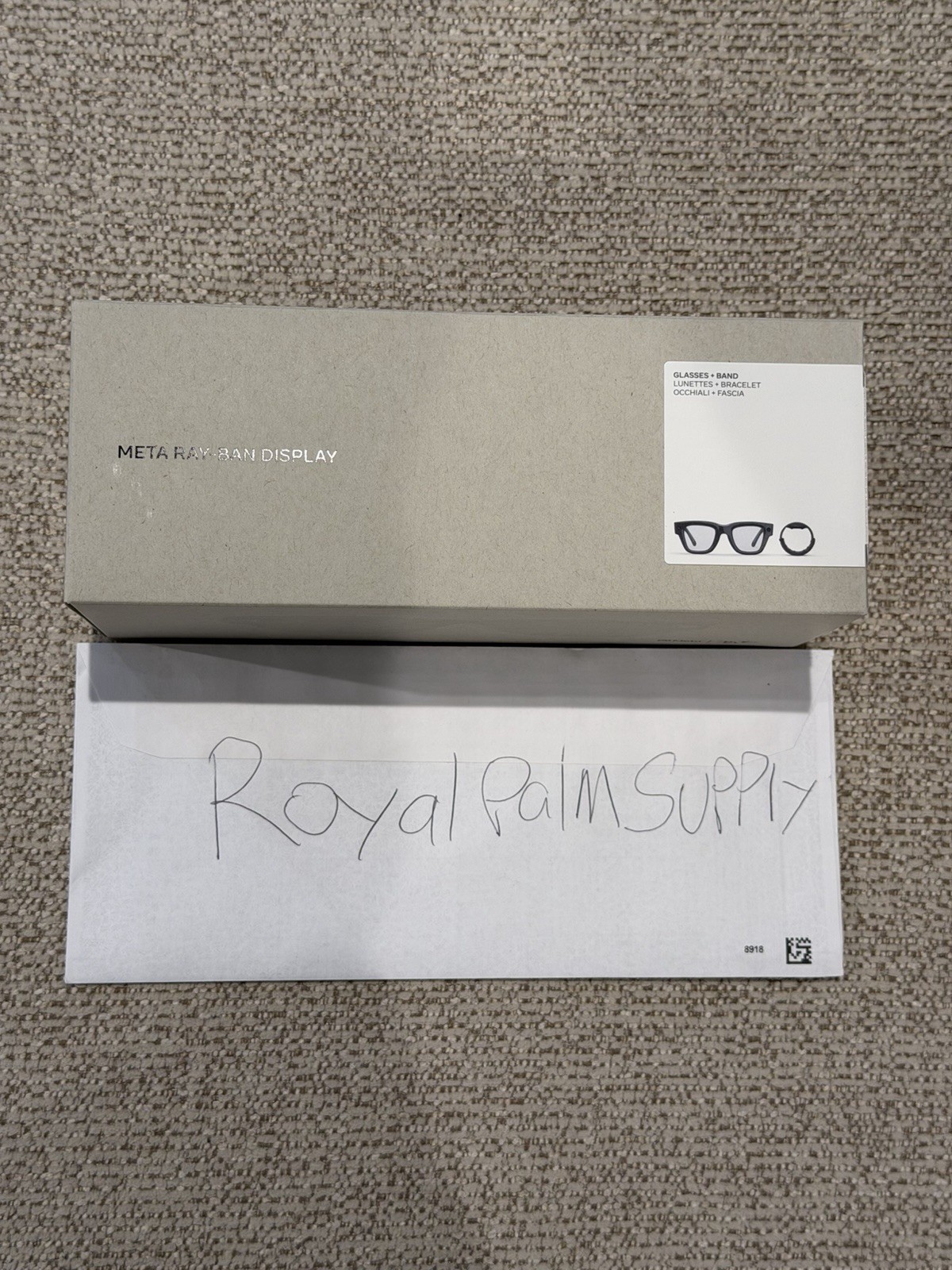 Meta Ray-Ban Display LARGE Frame Glasses |  Band Size 3 |  | Shiny Black  