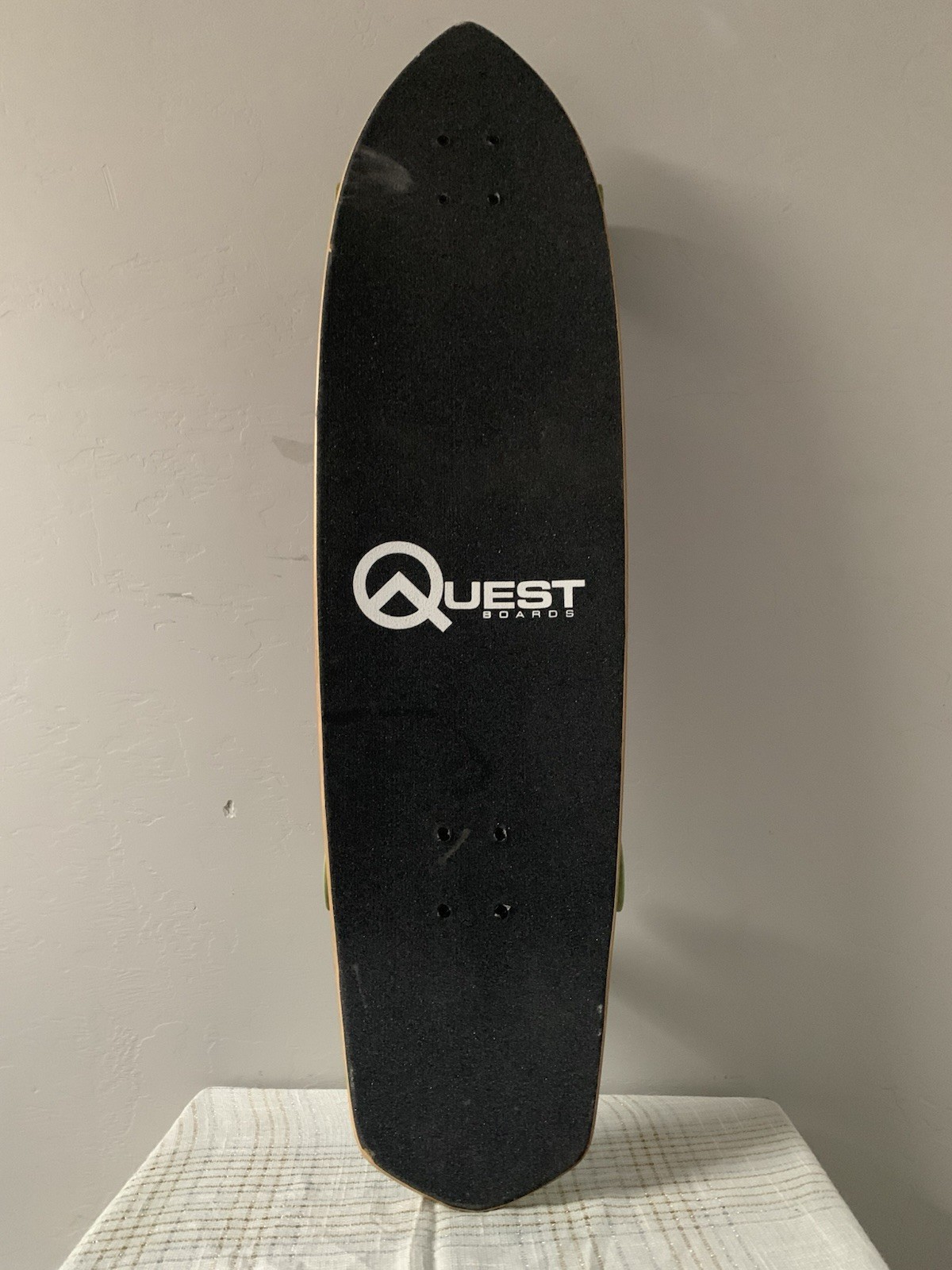 Quest 36" Cosmic Cruiser Longboard Skateboard With Space-Themed Graphics