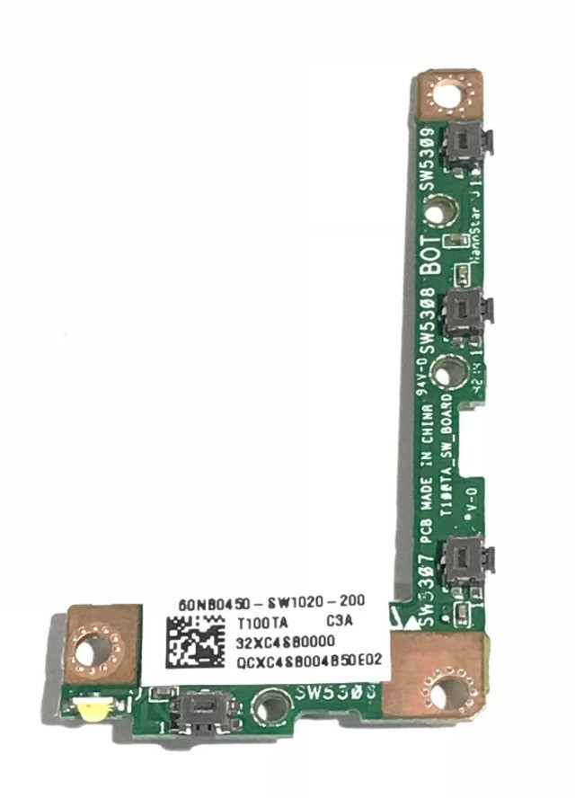 Asus Transformer Book T100T T100TA 60NB0450-SW1020 Power Power Power Button