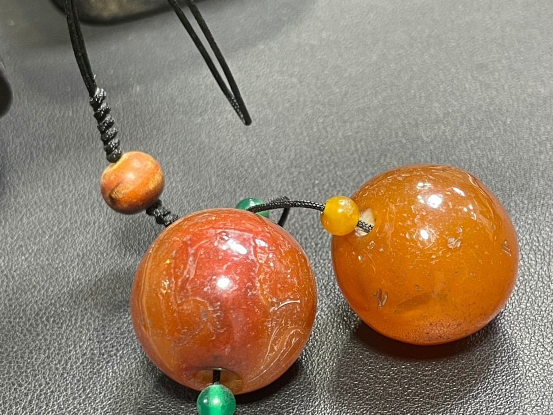 Old Tibetan Nepalese Himalayan Ancient  eye Old Dzi Talisman Beads Amulet 老天珠