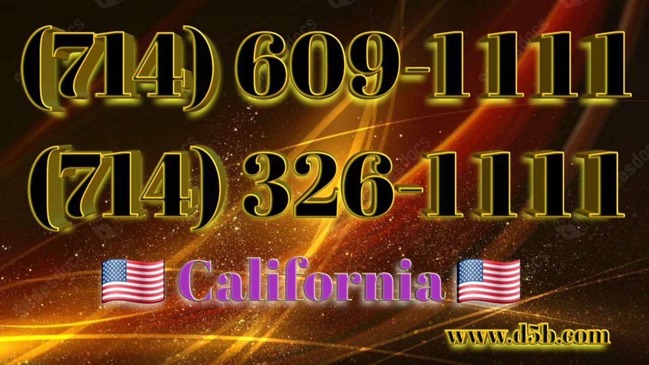  714 Vanity Easy Phone Number ‪(714) 609-1111 / (714) 326-1111