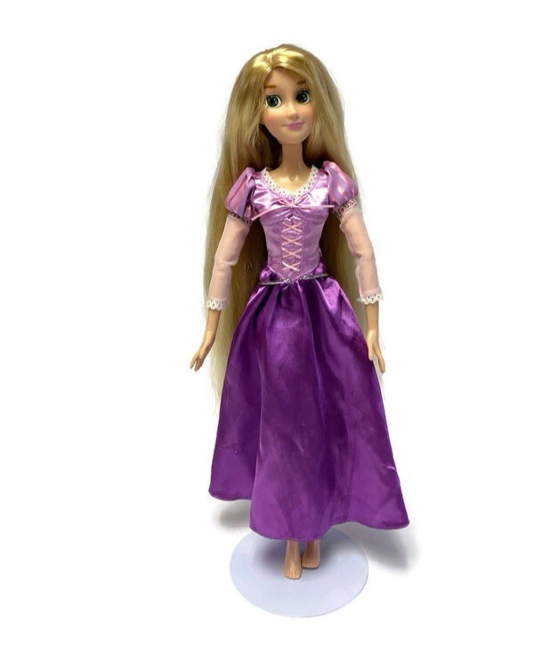 16" Disney Store Singing RAPUNZEL Tangled Multi-jointed Doll Original Dress