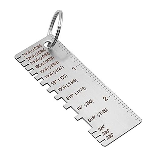 Metal Gauge Thickness Tool, 229895 Thickness Gauge, Sheet Metal Gauge for 