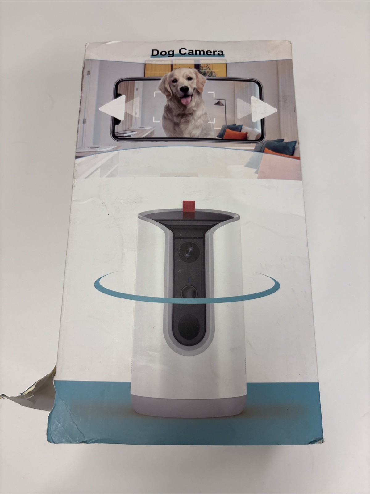 Pet Camera with Treat Tossing