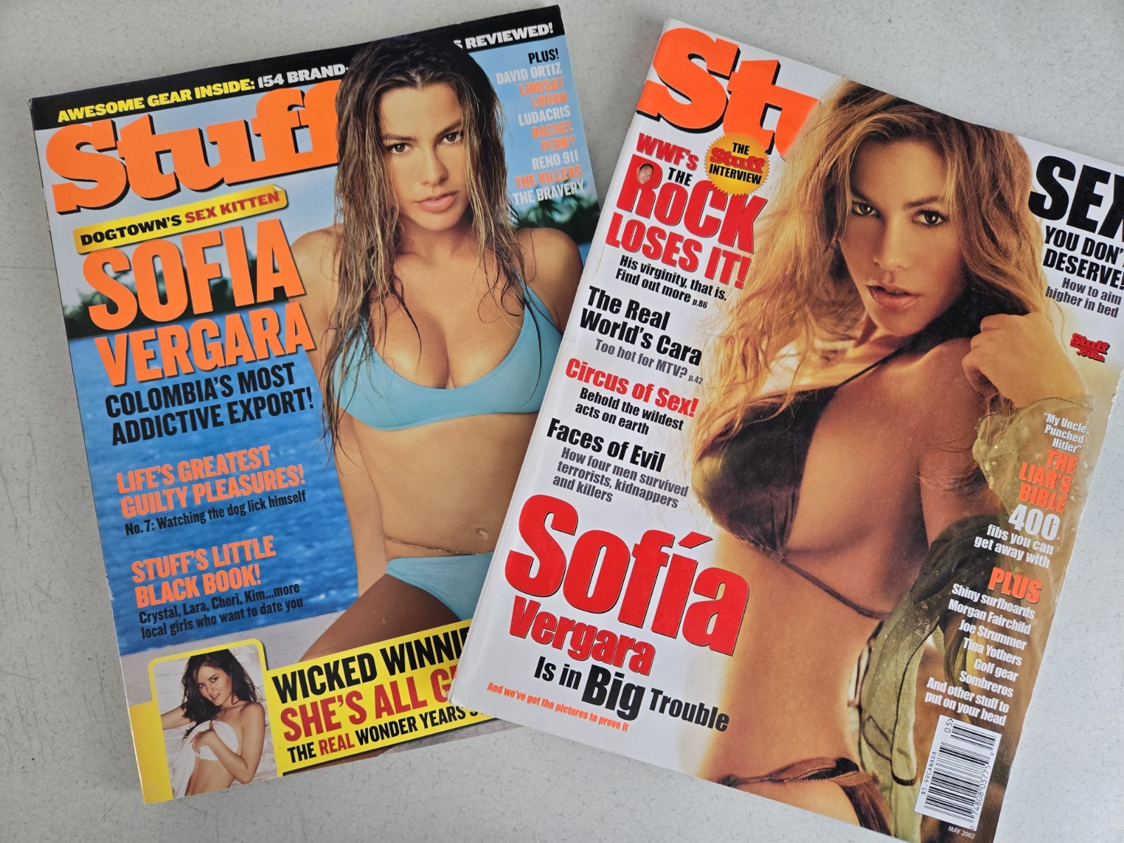 Stuff Magazine Lot 2000s Sofia Vergara