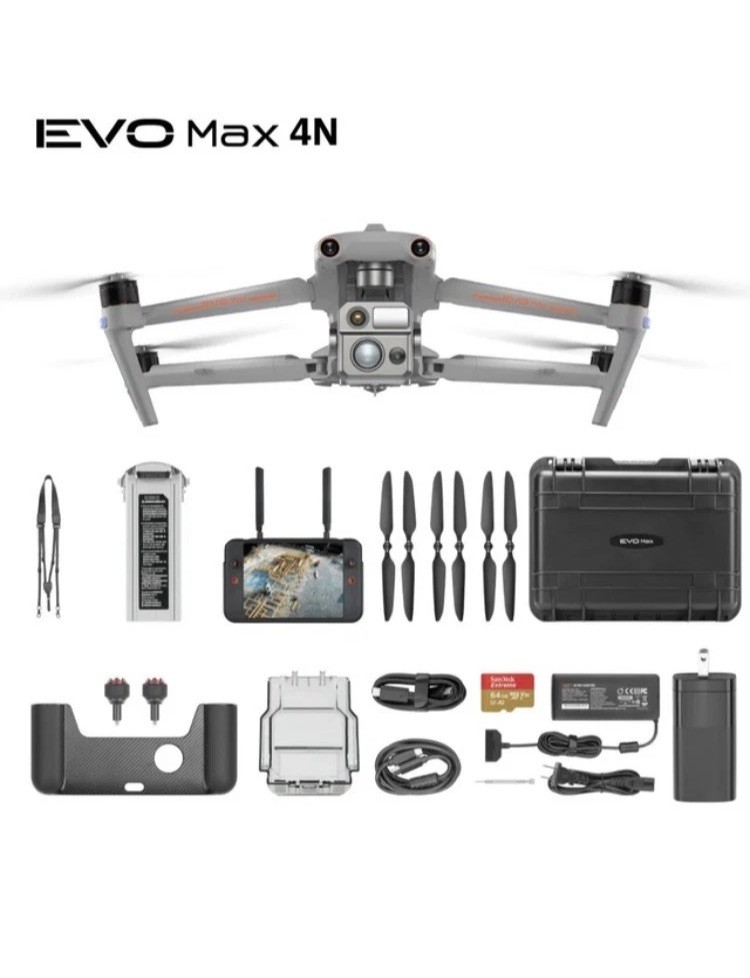 Autel Robotics EVO Max 4N V2 Professional Camera Drone w/ Controller & Accessor…